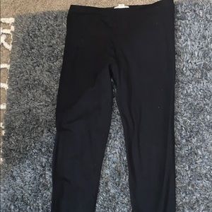 Forever 21 black cotton leggings
